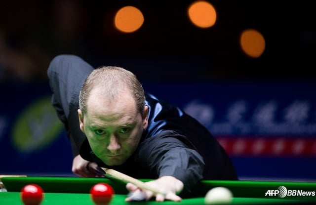 Graeme Dott. /AFPBBNews=NEWS1