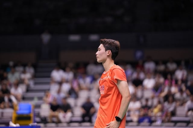 Yoo Tae-bin, individual masculino de bádminton. /foto=Federación Coreana de Bádminton proporcionado