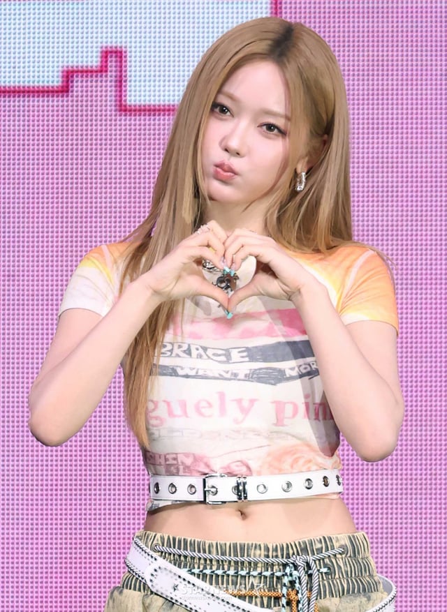 OURBIRTHDAY (OURBIRTHDAY) member Shin Hye-won poses during the first single 'Our Birthday' release showcase held on the afternoon of the 19th at Blue Square in Hannam-dong, Yongsan-gu, Seoul. 'OURBIRTHDAY' is drawing attention as JYP Entertainment's first girl group debut in approximately four years since the group NMIXX. /2026.08.19 /Photo=Lee Dong-hoon photoguy@