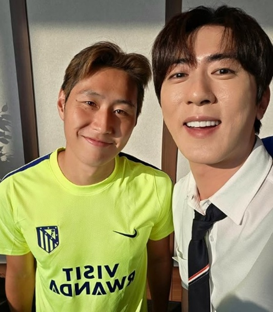 Lee Kang-in, Kim Won-hoon /ảnh=SNS Kim Won-hoon