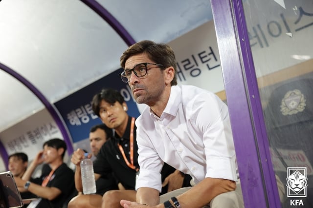 セルジオ·コスタ済州(チェジュ)SK監督。 /写真=大韓サッカー協会提供