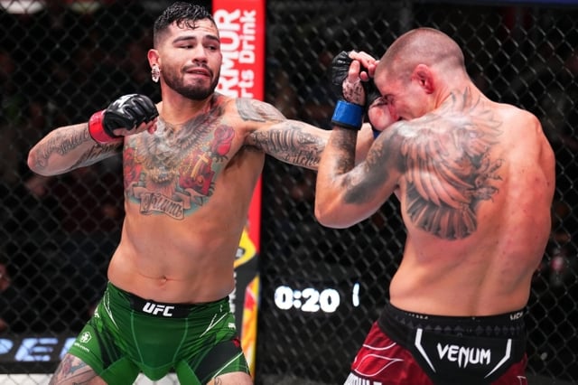 Энтони Эрнандес (слева). /фотография=предоставлено UFC
