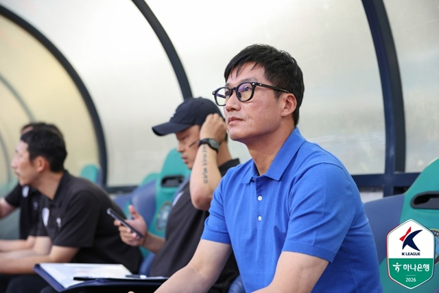 이정효 수원삼성 감독. /사진=한국프로축구연맹 제공