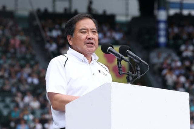 宝日本高校野球連盟前会長。 /写真=デイリー新草仕上げ