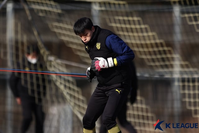 선수 시절 임민혁의 모습. /사진=한국프로축구연맹 제공