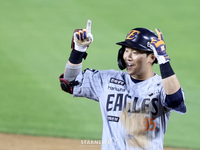 ハンファのファン·ヨンムク。 /写真=姜永祚（カン·ヨンジョ）先任記者