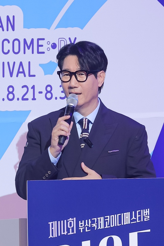 Ji Seok-jin /Photo=Busan International Comedy Festival Organizing Committee