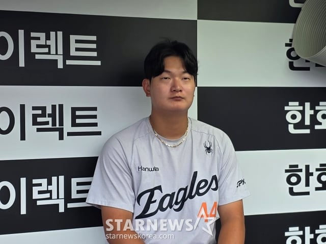 Hanwha Kim Seo-hyun sostuvo una entrevista con los medios antes del partido contra LG Daejeon el día 21. /foto=reportero Kim Dong-yoon