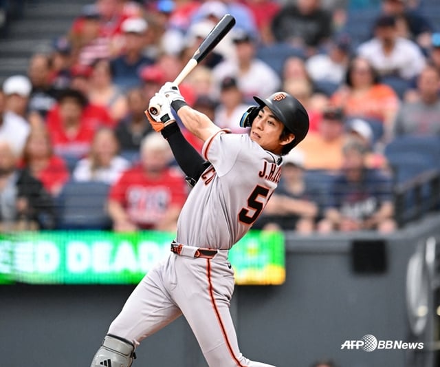 Lee Jung-hoo at bat. /AFPBBNews=NEWS1