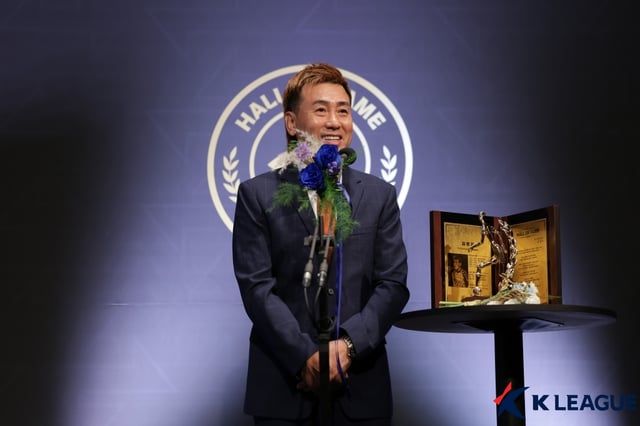 Kim Byeong-ji, CEO of Gangwon FC. /Photo=Provided by the Korea Professional Football League
