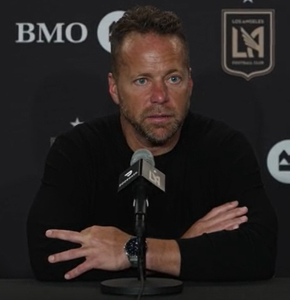 마크 도스 산토스 LAFC 감독. /사진=LAFC 제공 공식 영상 갈무리