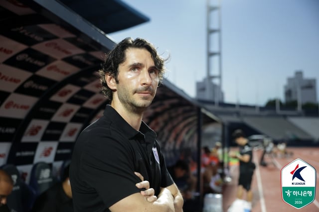 Gerard Nusu, Paju Frontier manager. /Photo=Korea Professional Football League