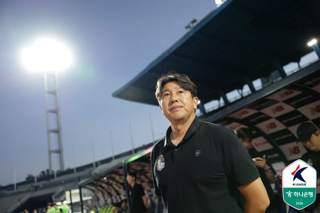 金度均(キム·ドギュン)ソウルイーランド監督。 /写真=韓国プロサッカー連盟提供