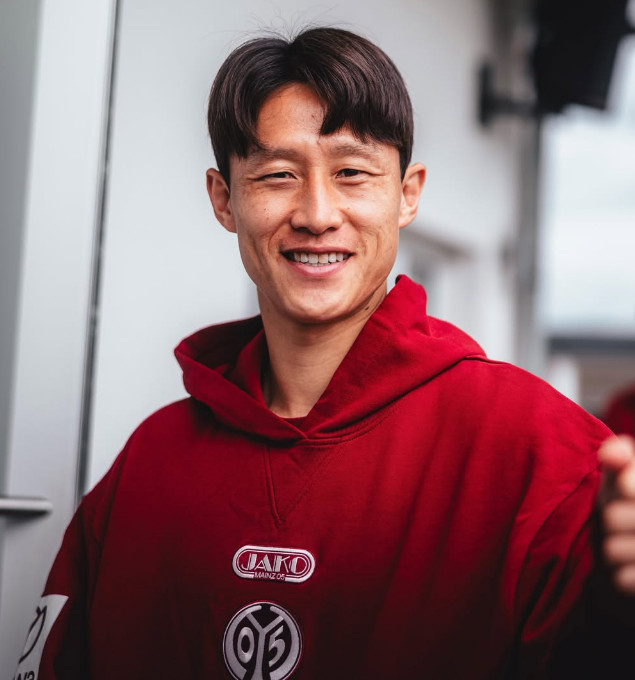 Mainz striker Lee Jae-sung. /Photo=Mainz official SNS archive