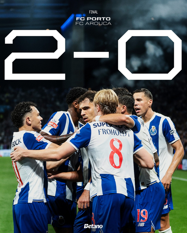 Marcador final. /Foto=Redes sociales del FC Porto