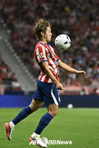 El delantero del Atlético Lee Kang-in. /AFPBBNews=NEWS1