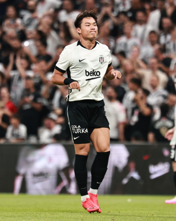 Oh Hyun-kyu. /Foto=Captura de las redes sociales oficiales del Besiktas