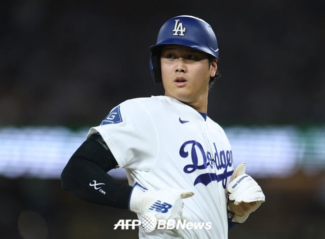 Shohei Ohtani de los Dodgers de Los Ángeles. /Foto=NEWS1