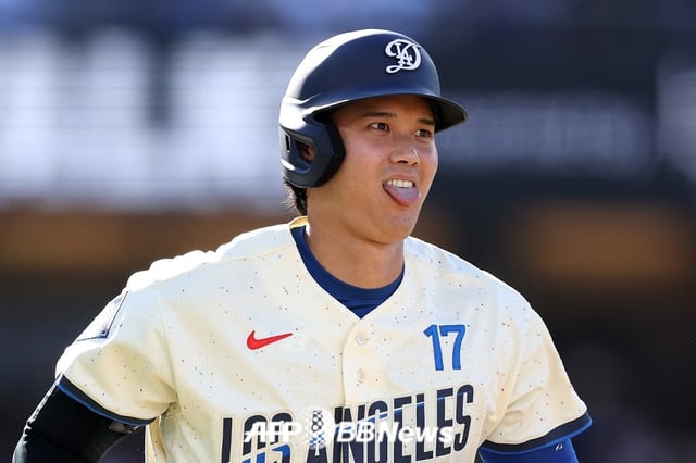 Shohei Ohtani de los Dodgers de Los Ángeles. /Foto=NEWS1