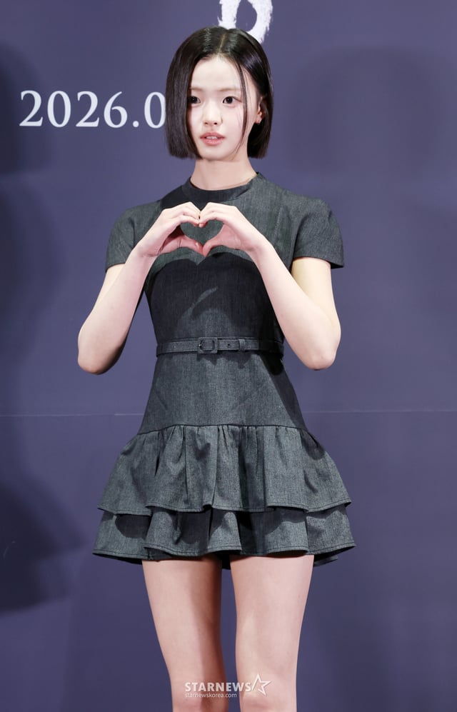 Actor Kim Si-a poses at the press screening and press conference for the film 'Bi-gwang' held on the 24th at Megabox COEX in Gangnam-gu, Seoul. /2026.08.24 /Photo=Kim Hwi-seon hwijpg@