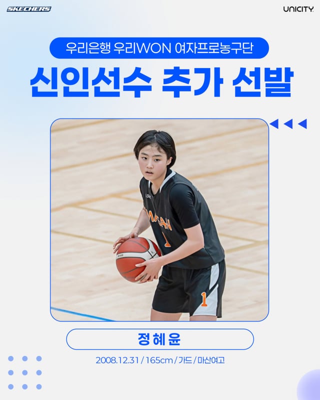 Jeong Hye-yun, que se ha unido al Banco Woori. /foto=Banco Woori proporcionado
