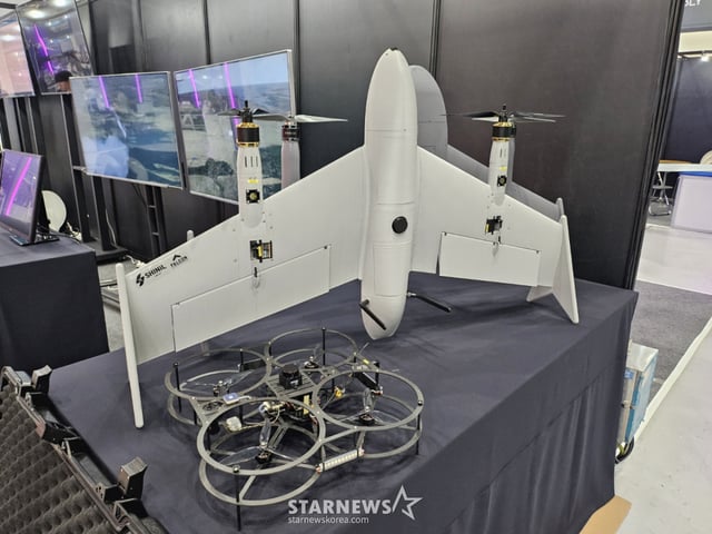 A Wide Variety of Drones Also On Display