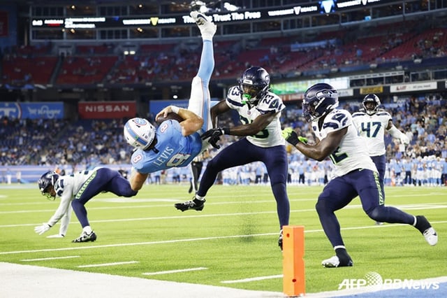 NFL game footage. /AFPBBNews=NEWS1