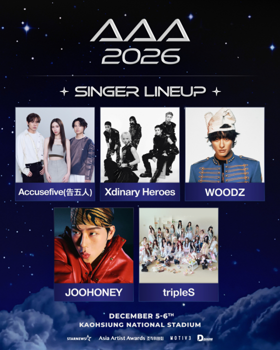 Accusefive (Accusefive, ) /Photo=JYP Entertainment, WOODZ /Photo=Starship Entertainment, tripleS /Photo=Modhaus