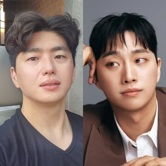 So Jae-won (left) and Park Wi /Photo=So Jae-won SNS, Park Wi SNS