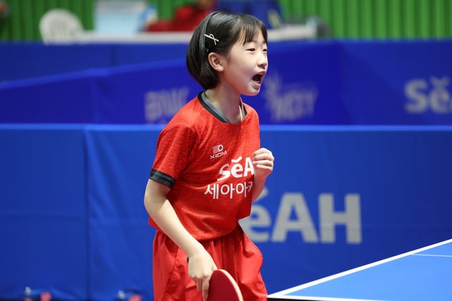 Choi Ji-on. /Photo=Korea Table Tennis Association provided