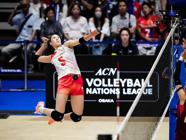 バレーボール日本女子代表の佐藤佳乃。 /写真=佐藤吉野 SNS キャプチャー