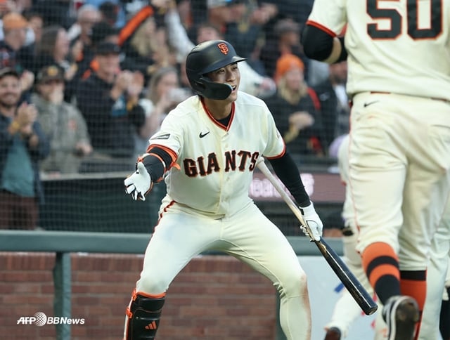Lee Jung-hoo, who sat out today's game. /AFPBBNews=NEWS1