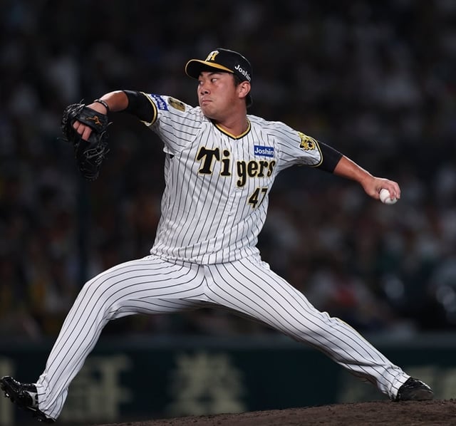 Takuma Kirishiki. /Photo=Hanshin Tigers Official SNS
