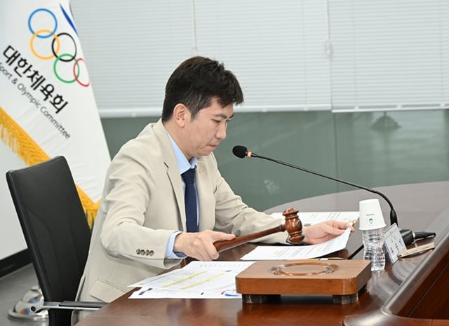 Presidido por el consejo de administración Yoo Seung-min (Chairman). /foto=Federación Deportiva de Corea