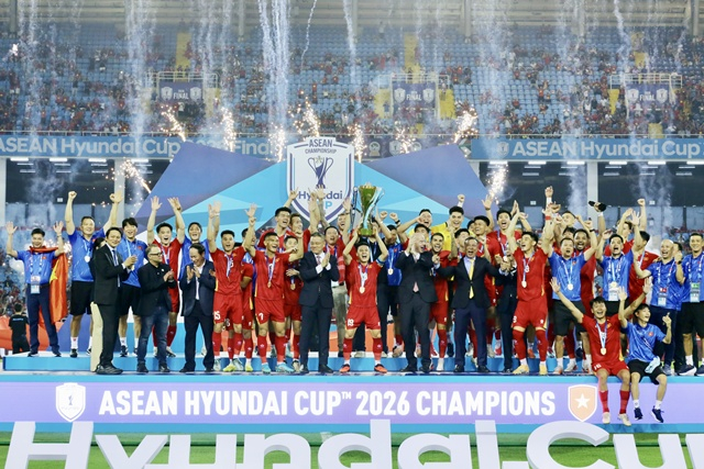Vietnam team's championship celebration. /Photo=Provided by DJ Management