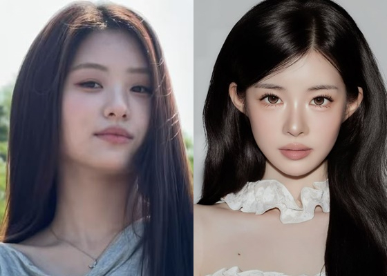 김지민(왼쪽), 유혜원/사진=인스타그램
