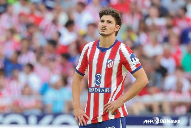 Atletico striker Julian Alvarez. /AFPBBNews=NEWS1