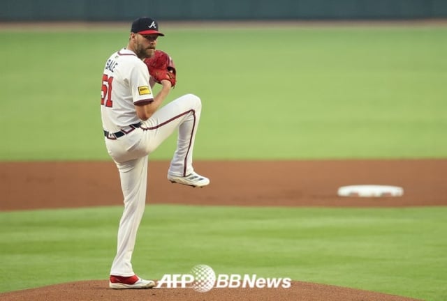 Atlanta's Chris Sale. /AFPBBNews=NEWS1