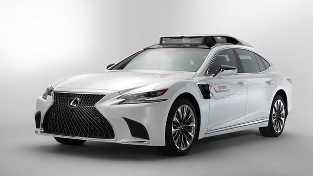 Lexus Autonomous Vehicle