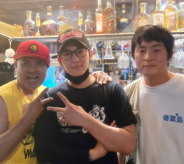 Gebir (from left), Dex, and Kian84 /Photo=Gebir SNS