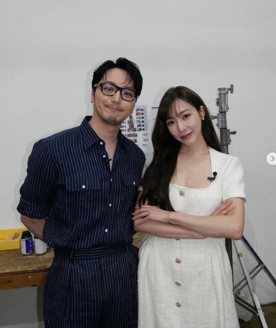 Byun Yo-han and Tiffany Young /Photo=Tiffany Young's personal account