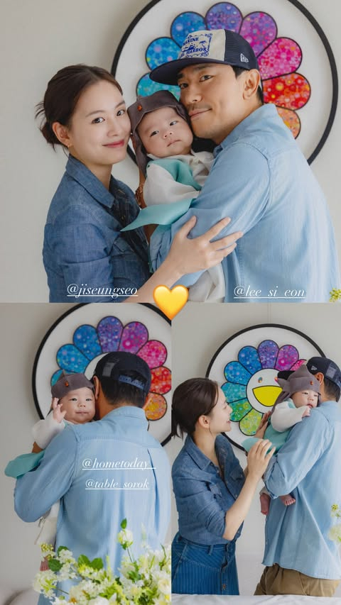 /Photo=Lee Si-eon and Seo Ji-seung SNS