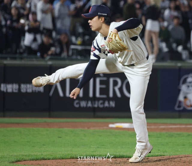 롯데 박정민. /사진=김진경 대기자