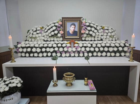 Lee Yong-ju's wake /Photo=Lee Yong-ju acquaintance SNS