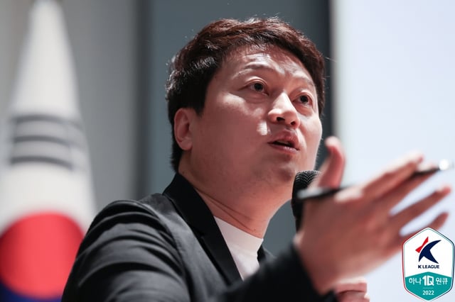 박문성 축구해설위원. /사진=한국프로축구연맹 제공
