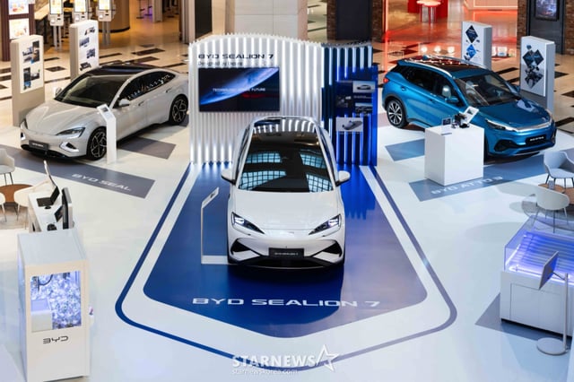 BYD 팝업스토어