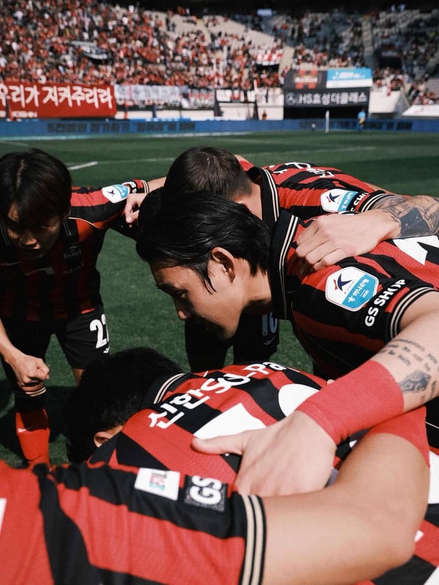 Song Min-gyu, who left FC Seoul to join Portugal's CD Nacional. /Photo=Screenshot from Song Min-gyu's SNS