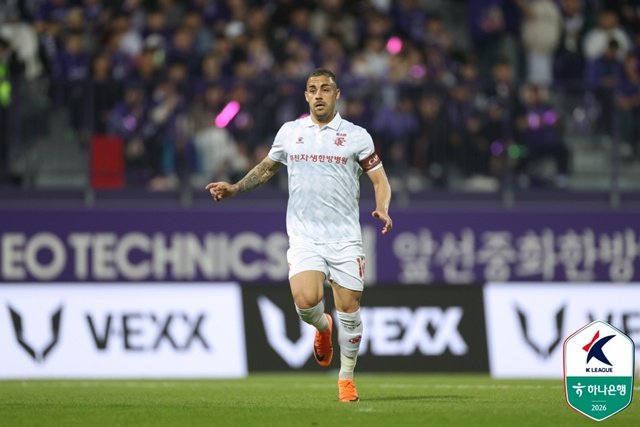 Vasani. /Photo=Korea Professional Football League