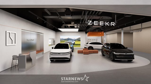 Zeekr Korea is showcasing an expanding network