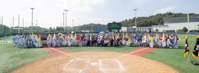 제15회 익산시 전국여자야구대회가 최근 전북 익산 국가대표 훈련장에서 마무리됐다. /사진=한국여자야구연맹 제공